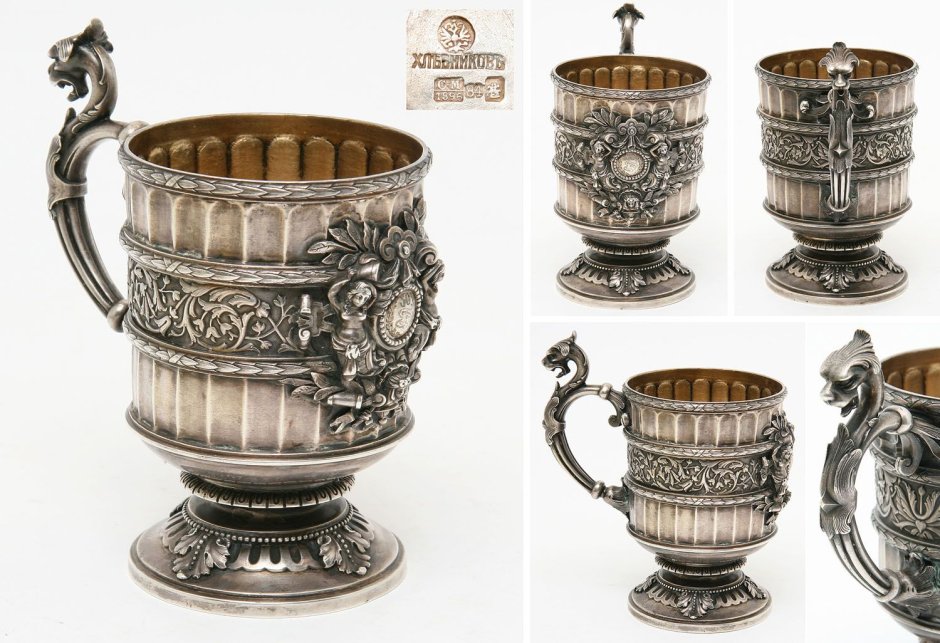Изделия из серебра Хлебниковъ