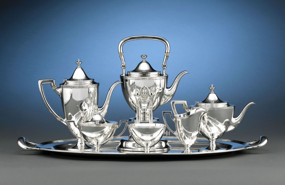 Серебряная посуда