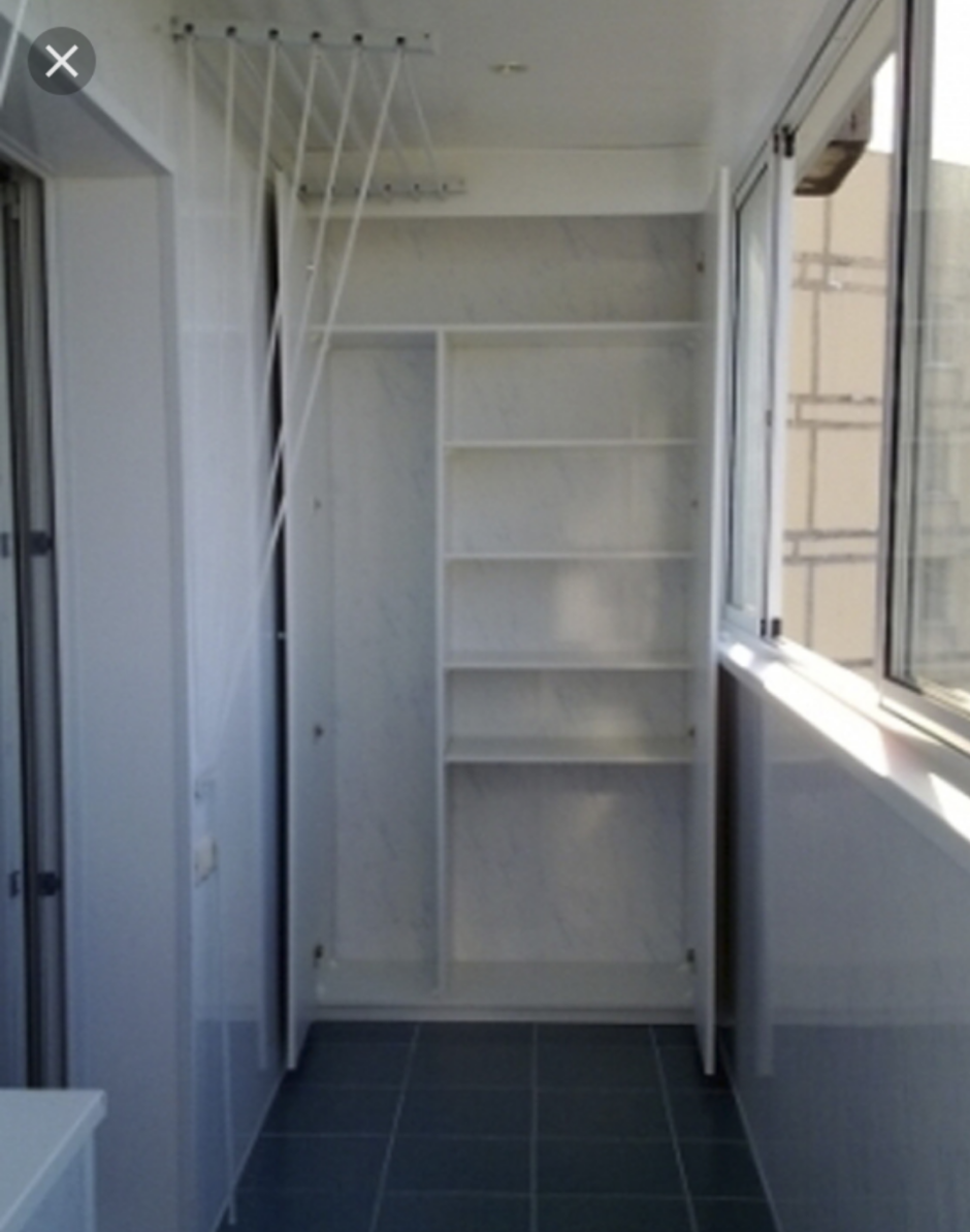 Шкаф на балкон наполнение