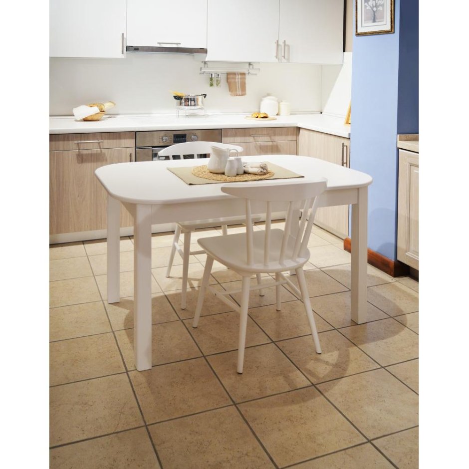 Стол кухонный Delinia "Тулуза" 75х120 см, цвет белый
