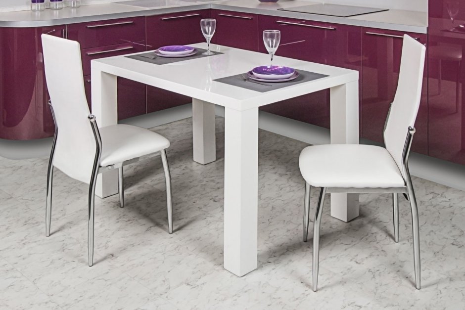 Леруа Мерлен стол кухонный белый