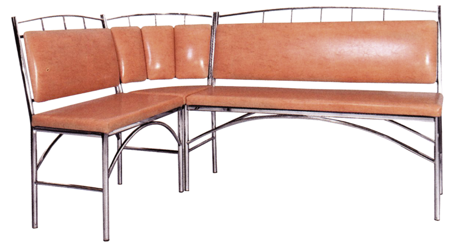 Кухонный угол ку-4 р-р 1000*1500 цвет коричневый (s-cov-521)