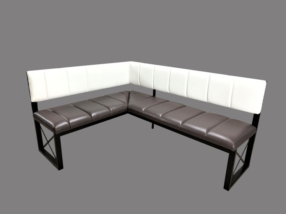 Металлический кухонный диван