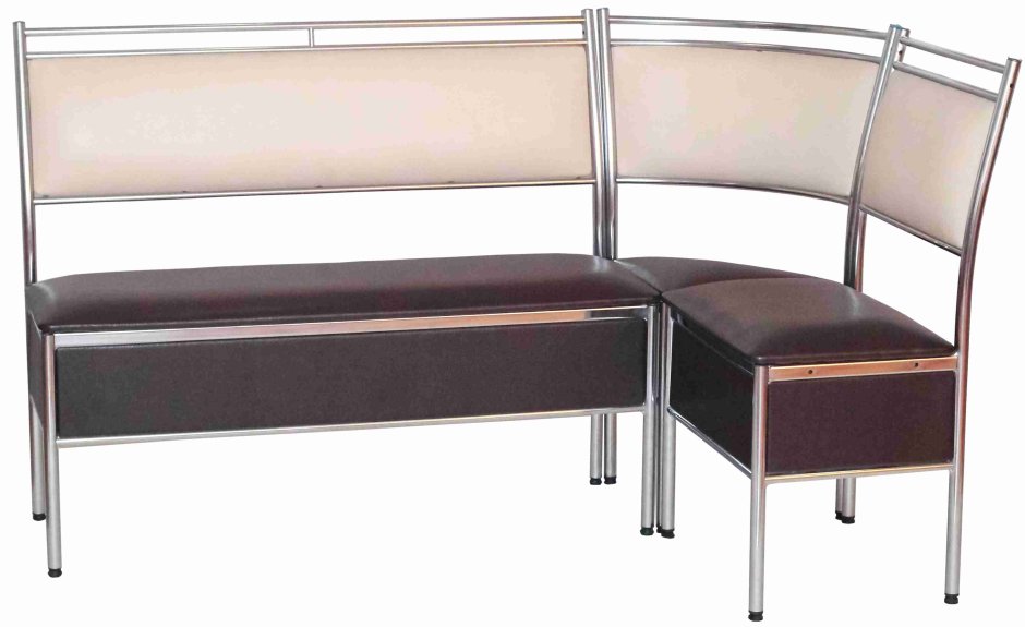 Кухонный уголок на металлическом каркасе