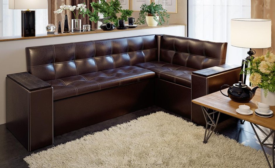 Скамья угловая со спальным местом «Остин» исп.2