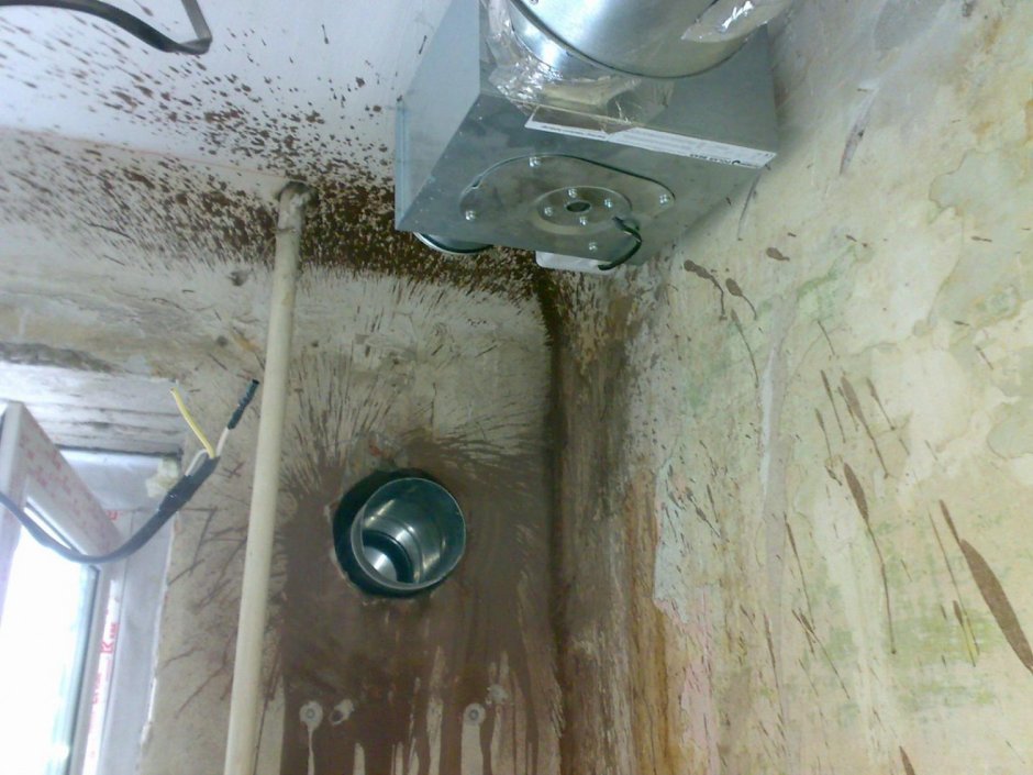 Монтаж кухонной вытяжки с вентиляцией в частном доме через стену