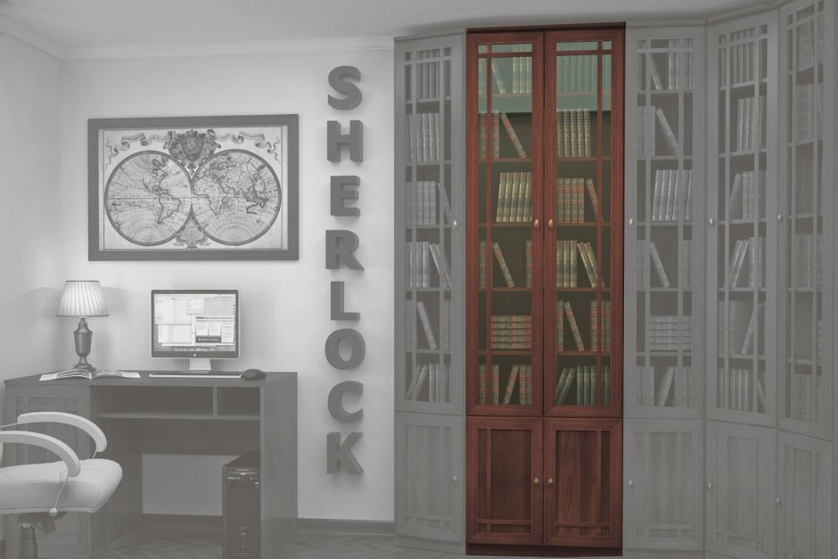 Книжный шкаф Шерлок 32