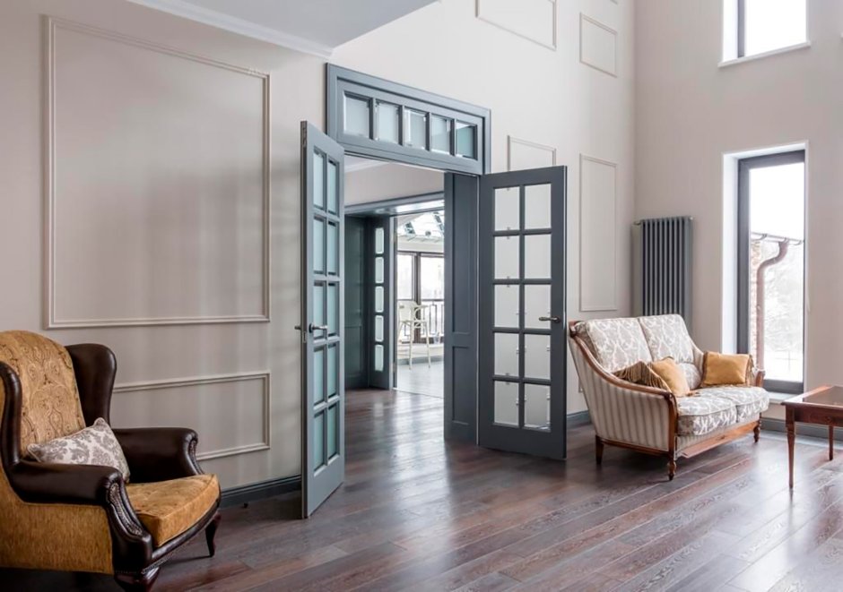 Двери Волховец с фрамугой