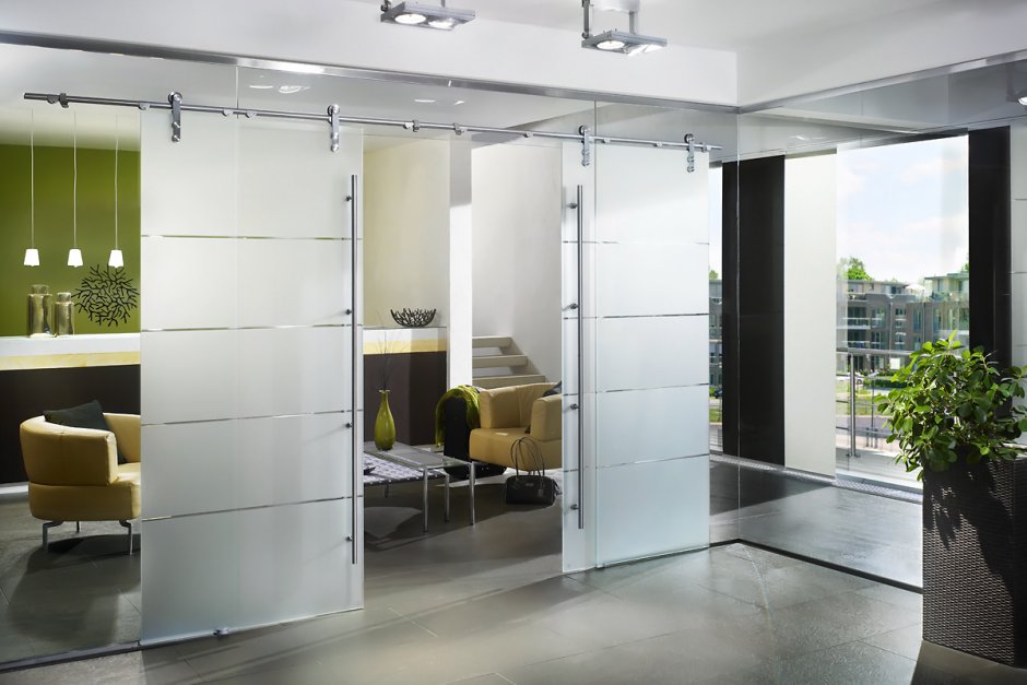 W-001/Air Glass. Раздвижная система цельностеклянная