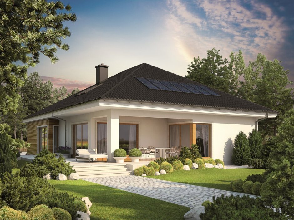 Одноэтажный дом