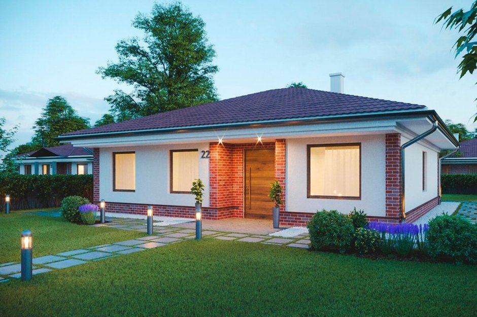 Одноэтажный коттедж «Лури