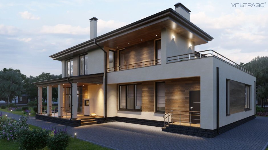 Красивый дом