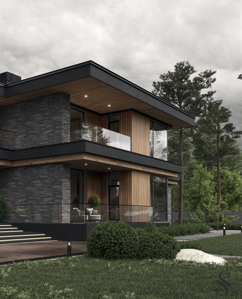 Стиль Райта Modern House