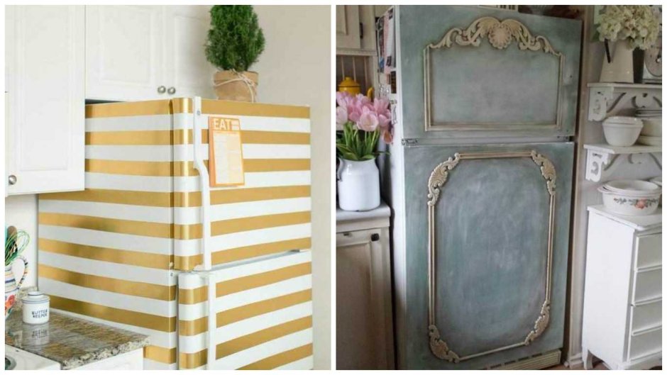 Украсить холодильник своими руками