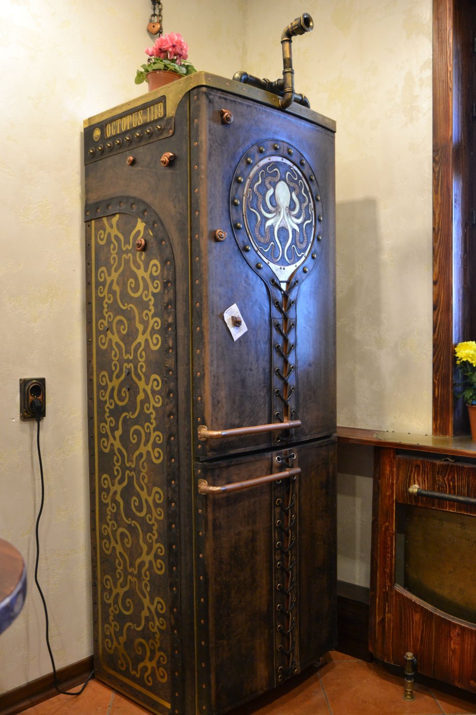 Декорация холодильника