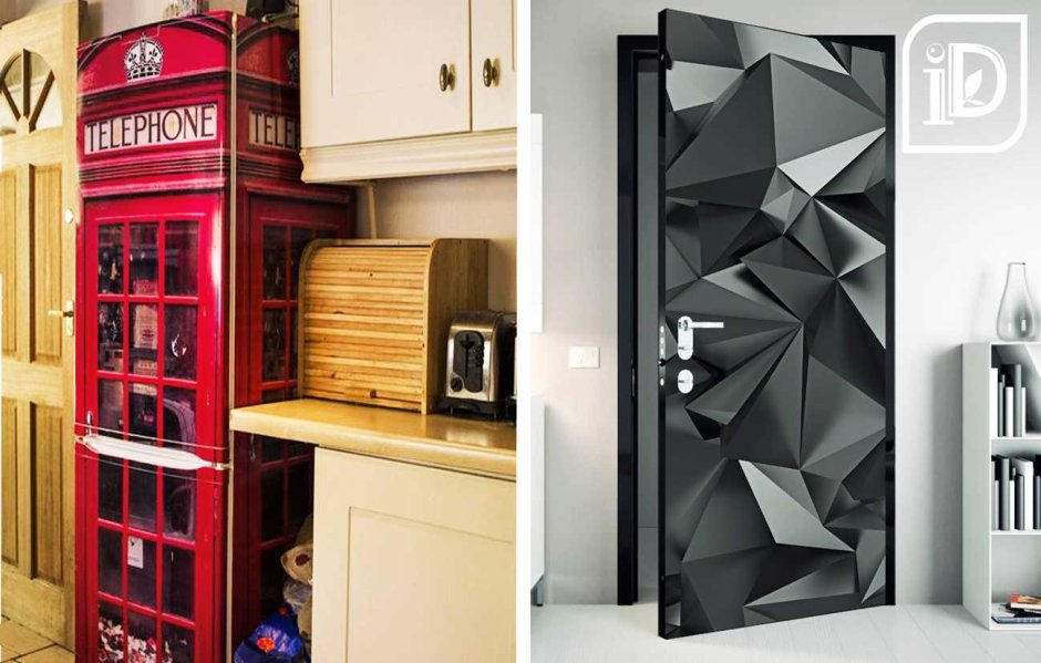 Украсить холодильник к новому году