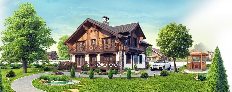 Красивые дома