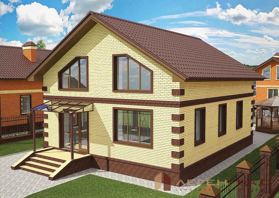 Двухэтажный дом