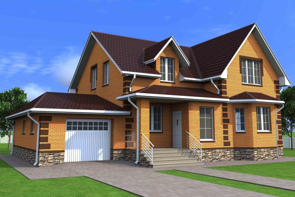 Модерн Хаус в майнкрафт 1.1.5