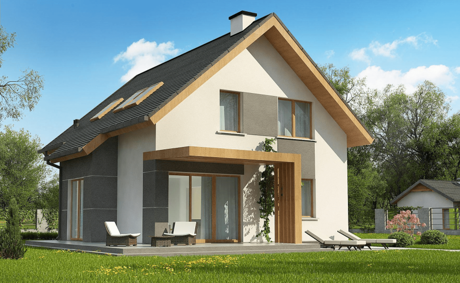 Проект z500 с мансардой