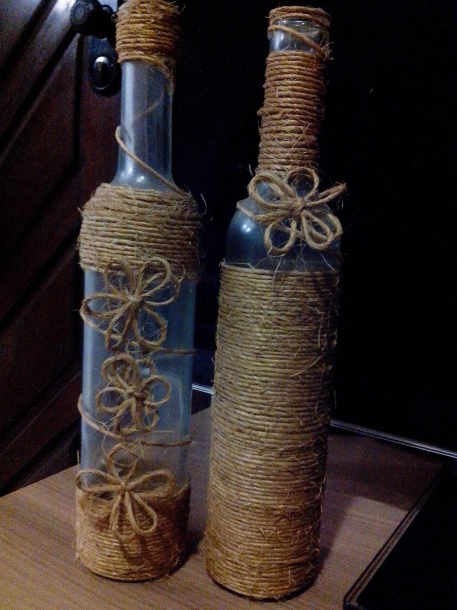 Декор шампанского на новый год