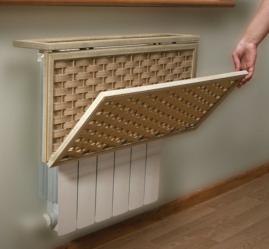 Декоративный короб для батареи