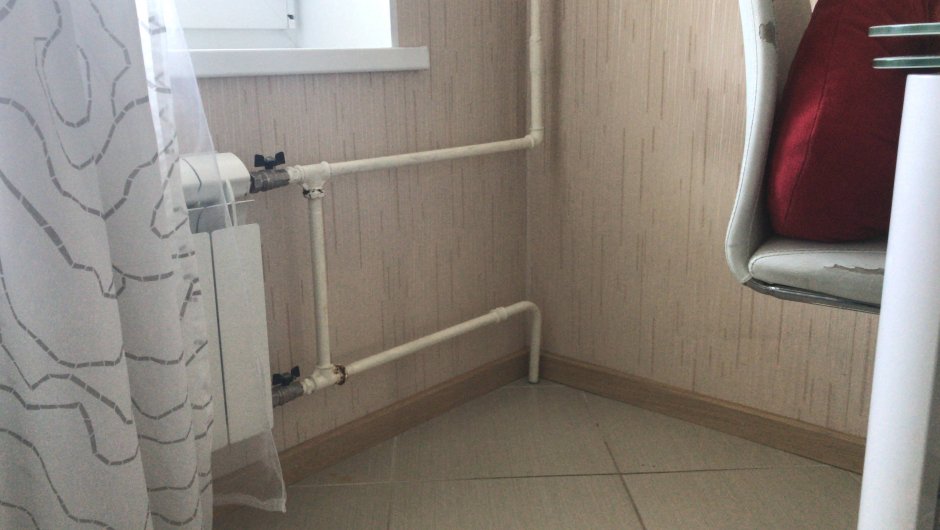 Спрятать трубы отопления в комнате