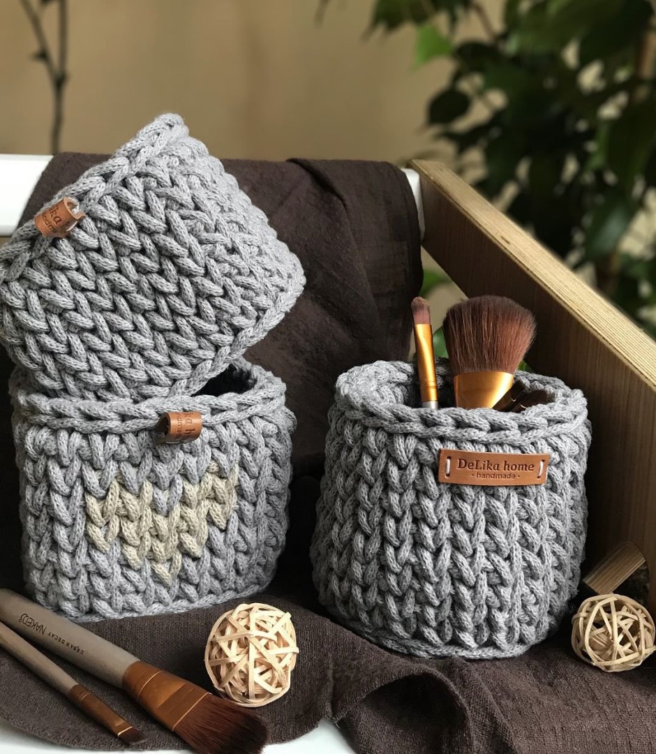 Вязаные штучки для интерьера