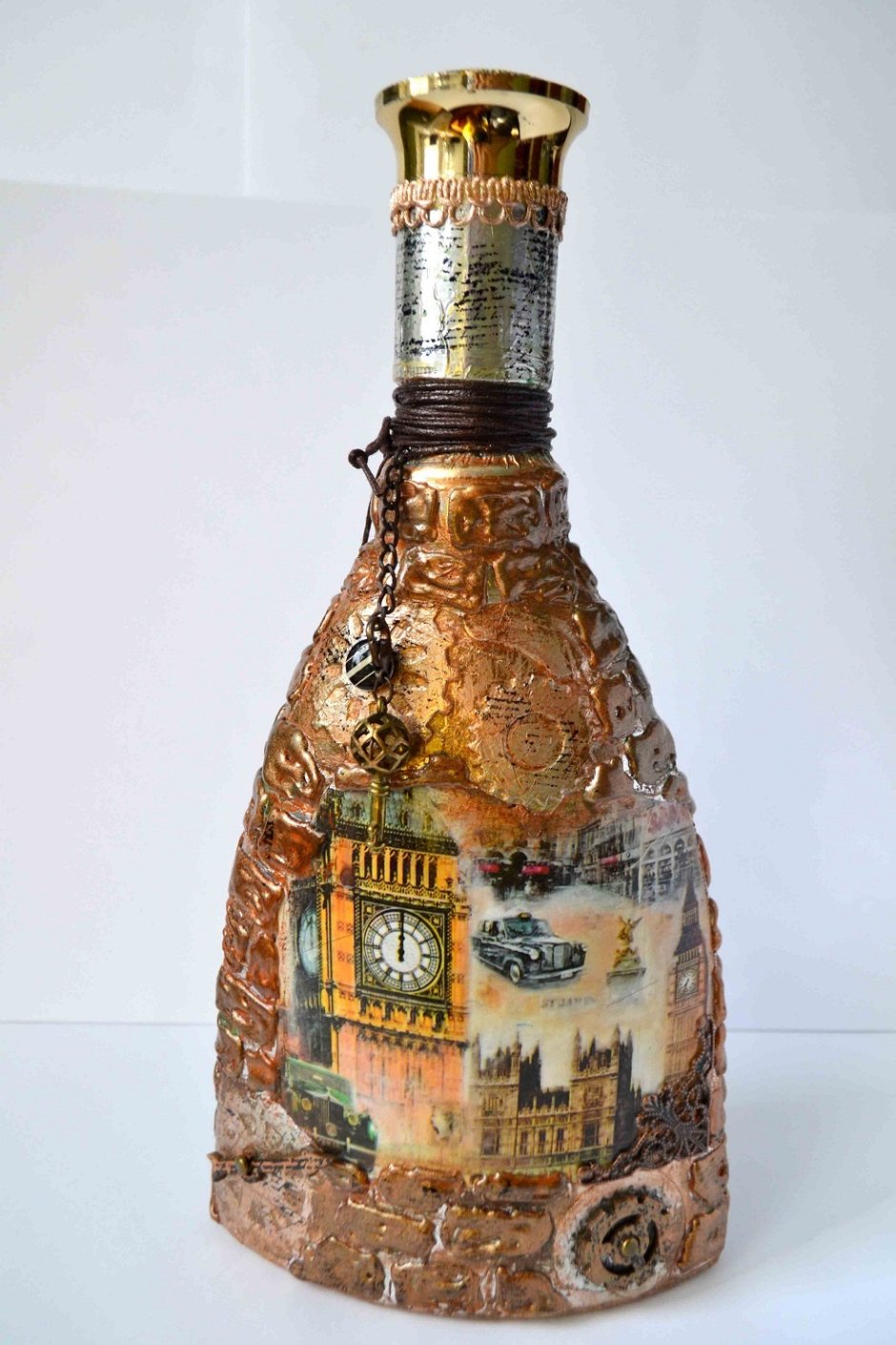 Декор бутылки для мужчины