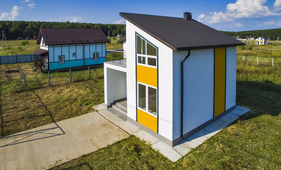 Панельные коттеджи