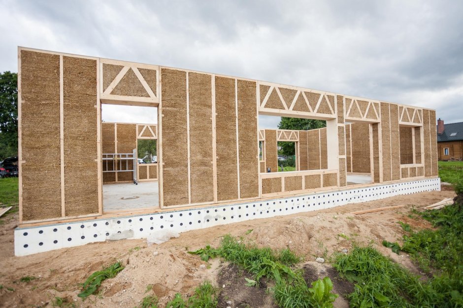 Экопанель солома