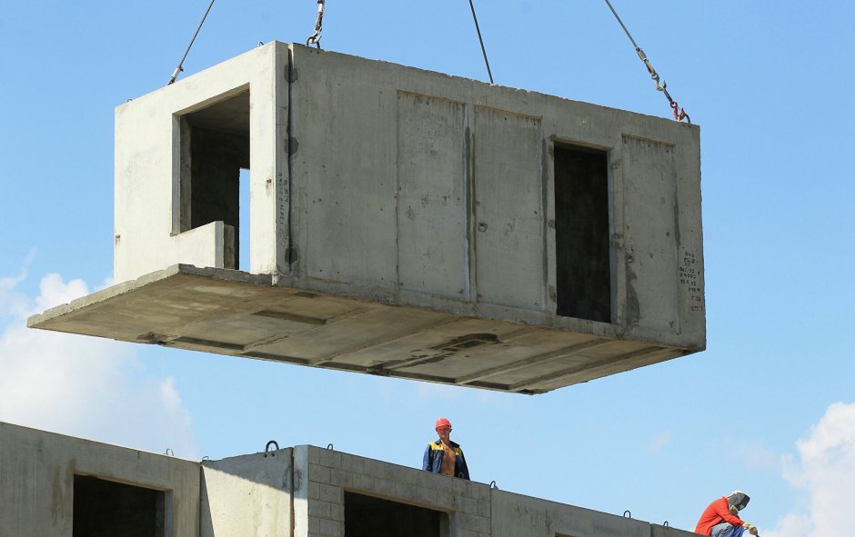 Жб блок комната