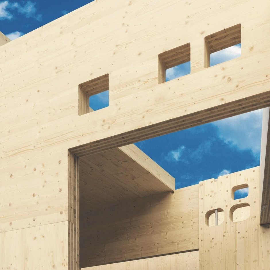 Технология Cross Laminated Timber
