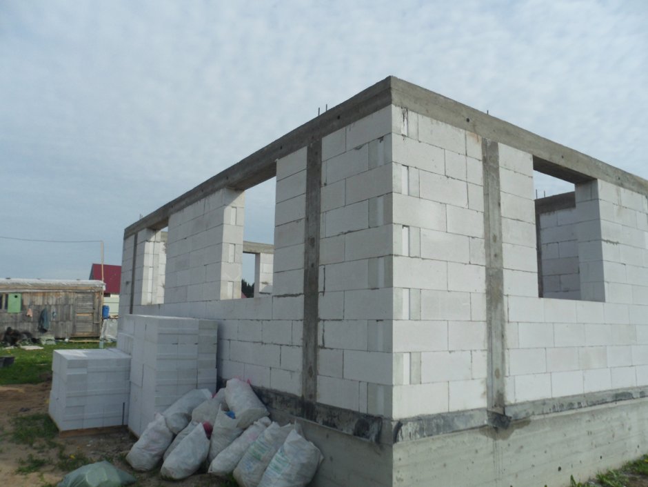 Дом из газобетона