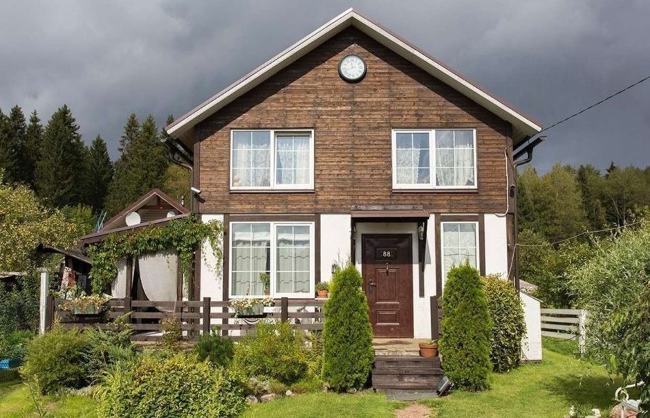 Скандинавский дом снаружи