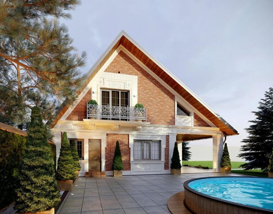 Большой дом с гаражом