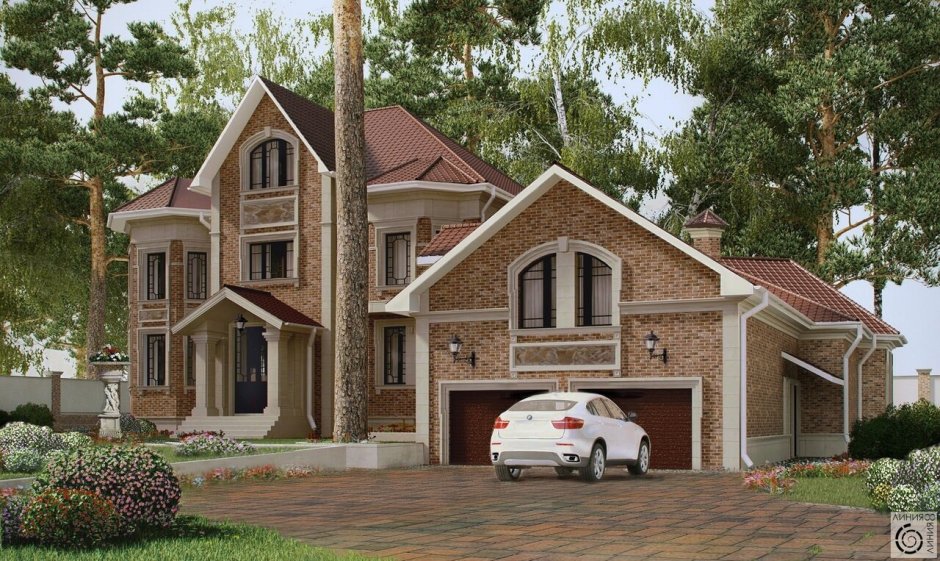 Дачный коттедж