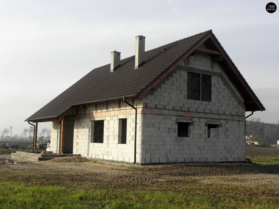 Дом с пеноблоков 10х9 один этаж