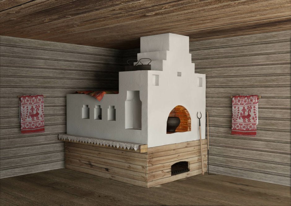 Русская печь Теплушка