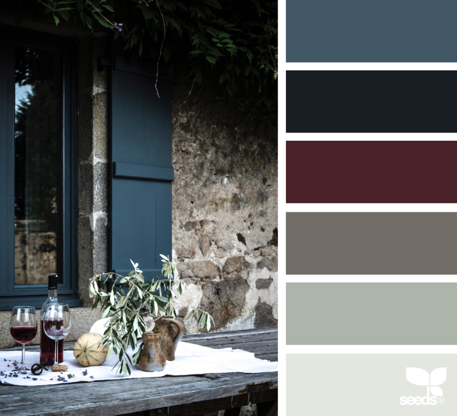 Сочетание цветов с темно серым