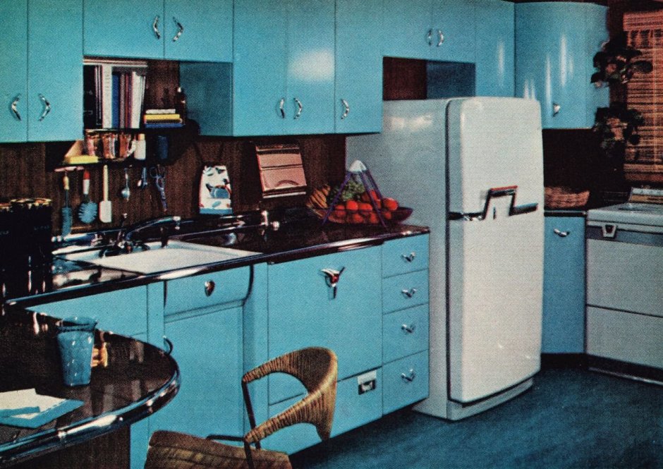 Кухни 1950х Америка