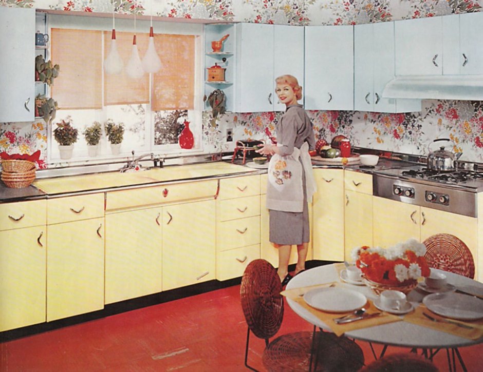Кухня Америка 50х годов
