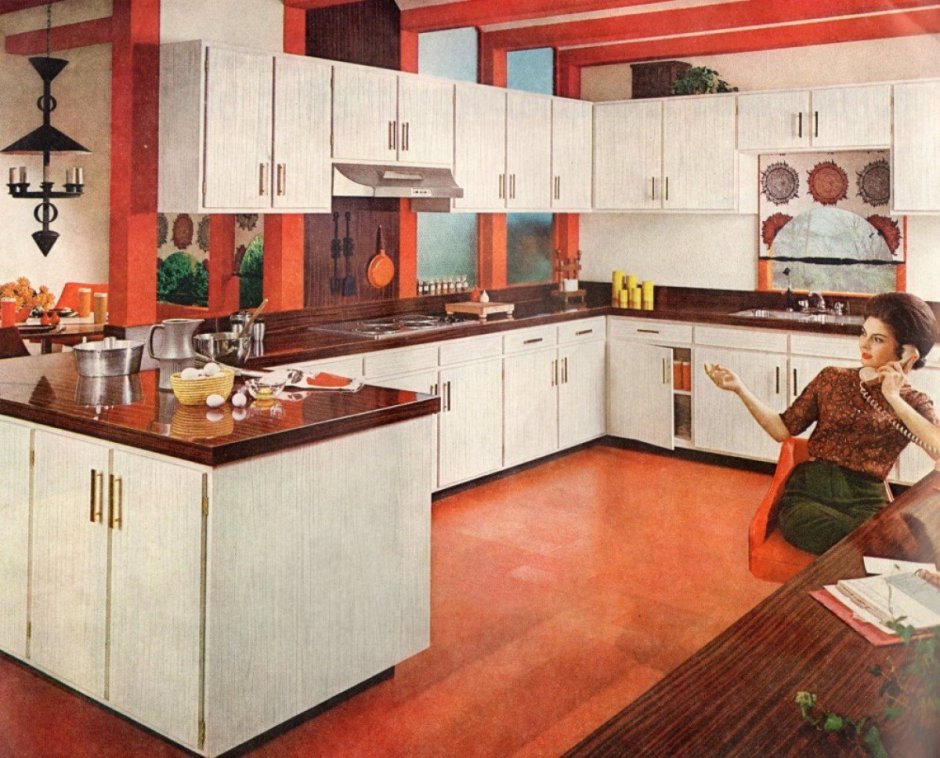 Кухни 1960х Америка