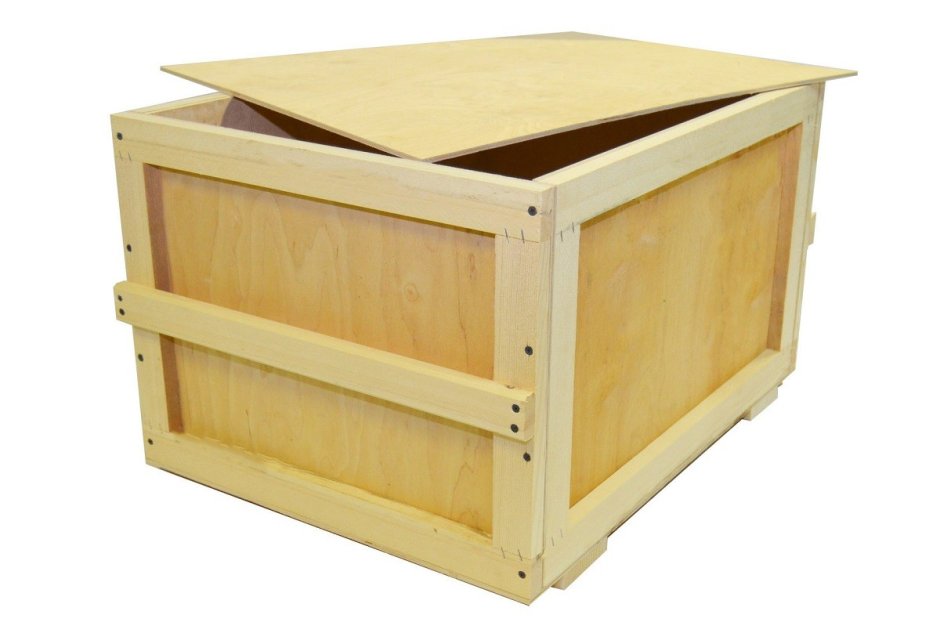 Деревянный ящик для книг