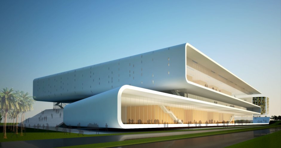 Стиль футуризм в архитектуре