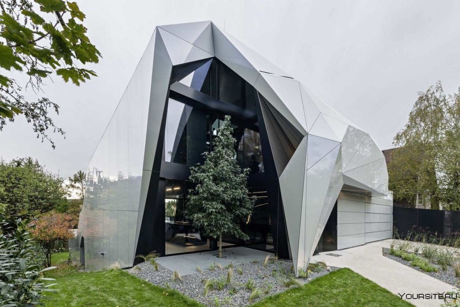 Нео футуризм в архитектуре дом