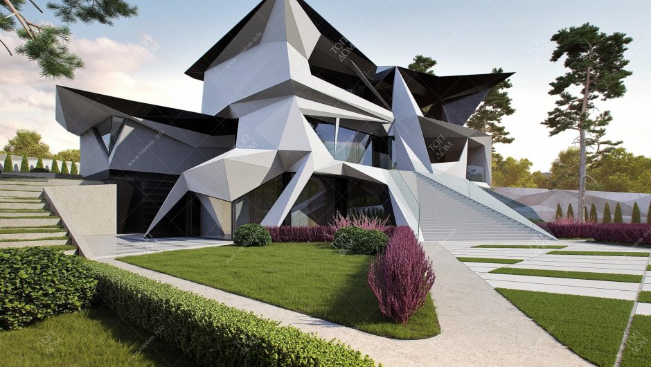 Футуристичные коттеджный поселки