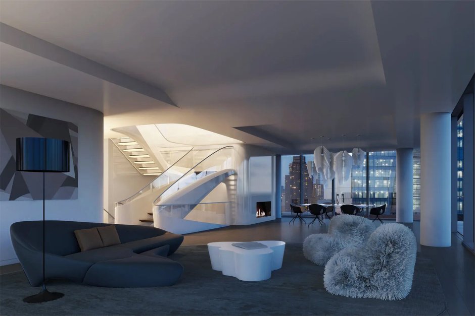 Заха Хадид пентхаус в Нью-Йорке