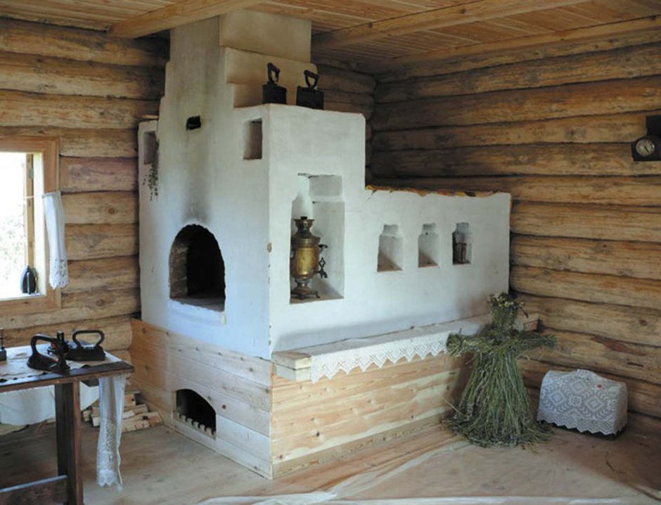 Старая русская печь