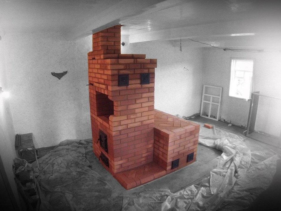 Печь с лежанкой Михаил Хяккинен